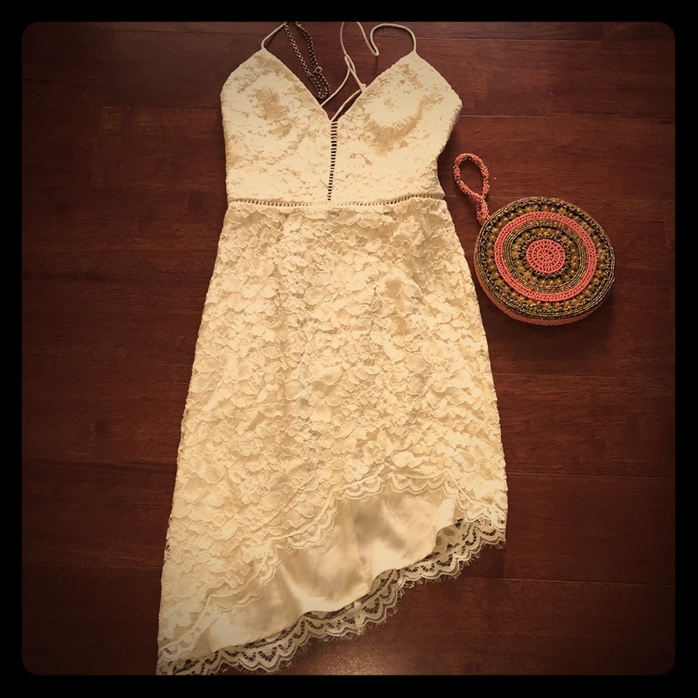 NBD Only Yours Fitted Dress, XS